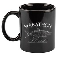 Marathon Tarpon Fishing In Monroe County Florida Keys 11oz C Handle Ceramic Mug