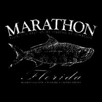 Marathon Tarpon Fishing In Monroe County Florida Keys Zip Tote Bag