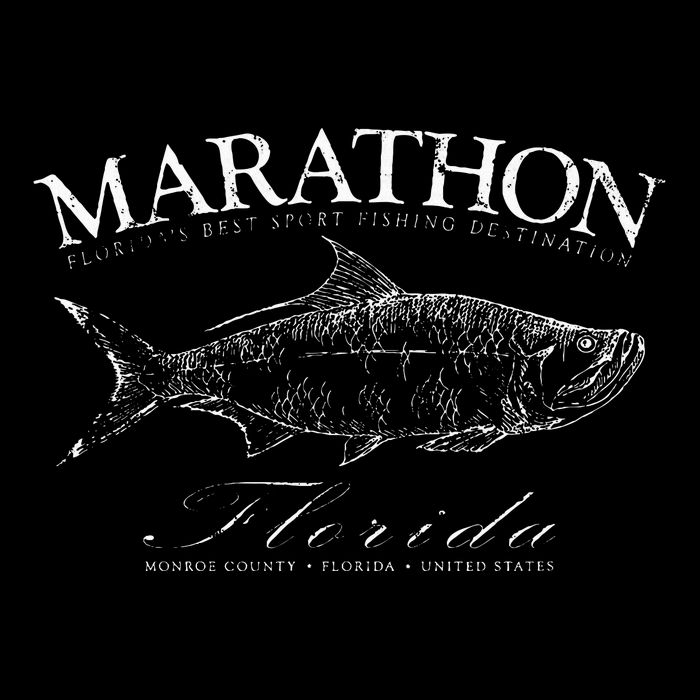 Marathon Tarpon Fishing In Monroe County Florida Keys Zip Tote Bag