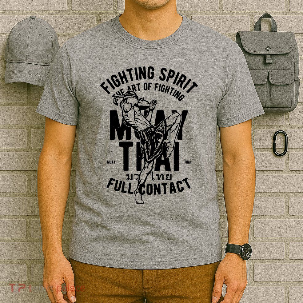 Muay Thai Full Contact Martial Arts Mma T-Shirt