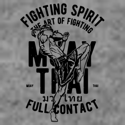 Muay Thai Full Contact Martial Arts Mma T-Shirt