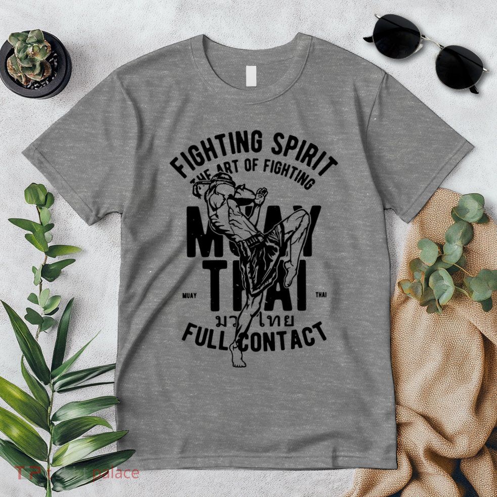 Muay Thai Full Contact Martial Arts Mma Premium T-Shirt