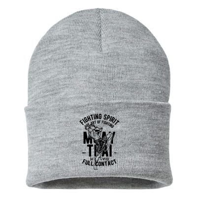 Muay Thai Full Contact Martial Arts Mma Sustainable Knit Beanie