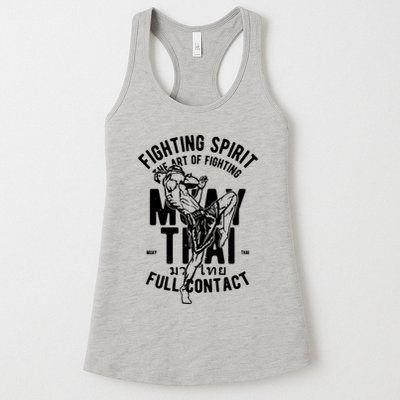 Muay Thai Full Contact Martial Arts Mma Womens Tank Top