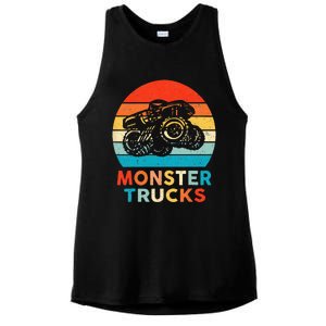 Monster Truck For & Adults Ladies PosiCharge Tri-Blend Wicking Tank