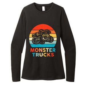 Monster Truck For & Adults Womens CVC Long Sleeve Shirt