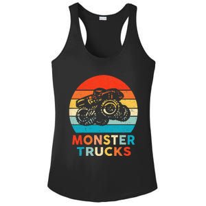 Monster Truck For & Adults Ladies PosiCharge Competitor Racerback Tank