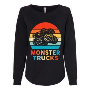 Monster Truck For & Adults Womens California Wash Sweatshirt