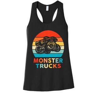 Monster Truck For & Adults Women's Racerback Tank