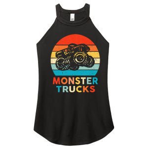 Monster Truck For & Adults Women's Perfect Tri Rocker Tank