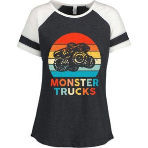 Monster Truck For & Adults Enza Ladies Jersey Colorblock Tee