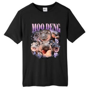 Moodeng The Famous Baby Pigmy Hippo Moodeng Funny Crew Tall Fusion ChromaSoft Performance T-Shirt