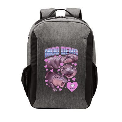 Moodeng The Famous Baby Pigmy Hippo Moodeng Meme Emotional Face Vector Backpack