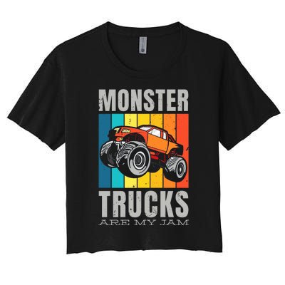 Monster Truck Fan Women's Crop Top Tee