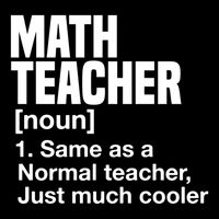 Math Teacher Funny Definition First Day Of School Teachers Meaningful Gift Sustainable Bucket Hat