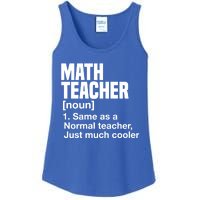 Math Teacher Funny Definition First Day Of School Teachers Meaningful Gift Ladies Essential Tank