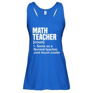 Math Teacher Funny Definition First Day Of School Teachers Meaningful Gift Ladies Essential Flowy Tank