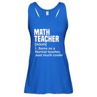 Math Teacher Funny Definition First Day Of School Teachers Meaningful Gift Ladies Essential Flowy Tank