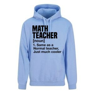 Math Teacher Funny Definition First Day Of School Teachers Meaningful Gift Unisex Surf Hoodie