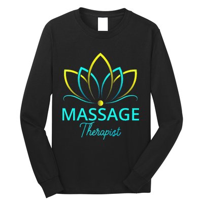 Massage Therapy Gifts For Men Women Massage Therapist Long Sleeve Shirt