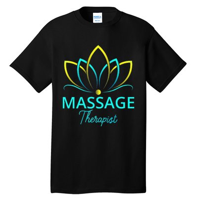 Massage Therapy Gifts For Men Women Massage Therapist Tall T-Shirt