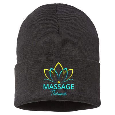 Massage Therapy Gifts For Men Women Massage Therapist Sustainable Knit Beanie