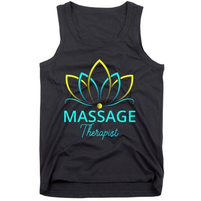 Massage Therapy Gifts For Men Women Massage Therapist Tank Top