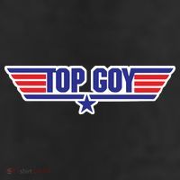 Maverick Top Goy 7 Panel Mesh Trucker Snapback Hat