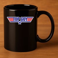 Maverick Top Goy 11oz C Handle Ceramic Mug