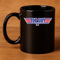 Maverick Top Goy 11oz C Handle Ceramic Mug