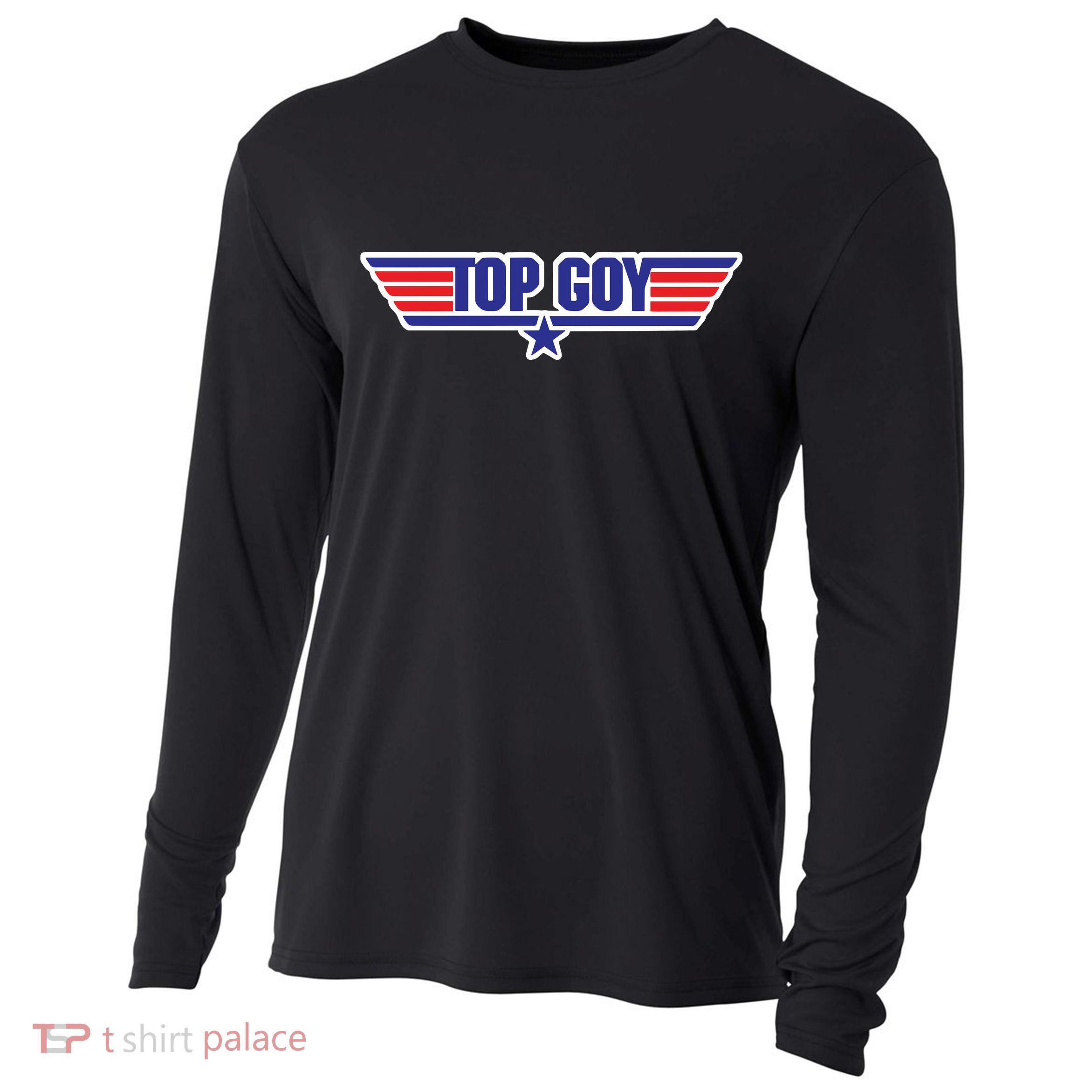 Maverick Top Goy Cooling Performance Long Sleeve Crew