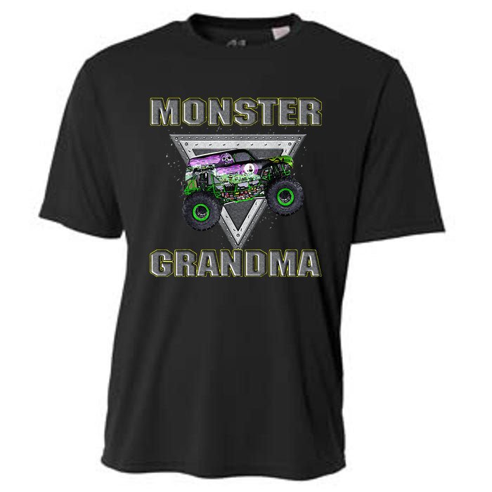 Monster Truck Grandma Monster Truck Are My Jam Truck Lovers Cooling Performance Crew T-Shirt