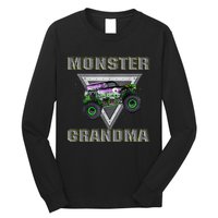 Monster Truck Grandma Monster Truck Are My Jam Truck Lovers Long Sleeve Shirt