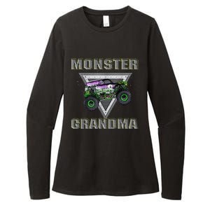 Monster Truck Grandma Monster Truck Are My Jam Truck Lovers Womens CVC Long Sleeve Shirt