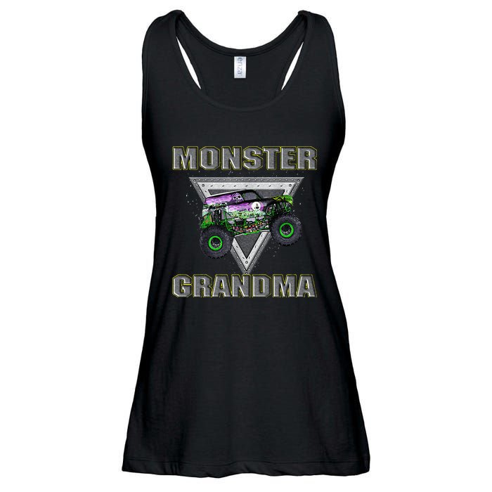 Monster Truck Grandma Monster Truck Are My Jam Truck Lovers Ladies Essential Flowy Tank