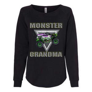 Monster Truck Grandma Monster Truck Are My Jam Truck Lovers Womens California Wash Sweatshirt