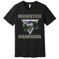 Monster Truck Grandma Monster Truck Are My Jam Truck Lovers Premium T-Shirt