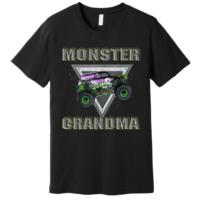 Monster Truck Grandma Monster Truck Are My Jam Truck Lovers Premium T-Shirt