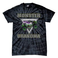 Monster Truck Grandma Monster Truck Are My Jam Truck Lovers Tie-Dye T-Shirt