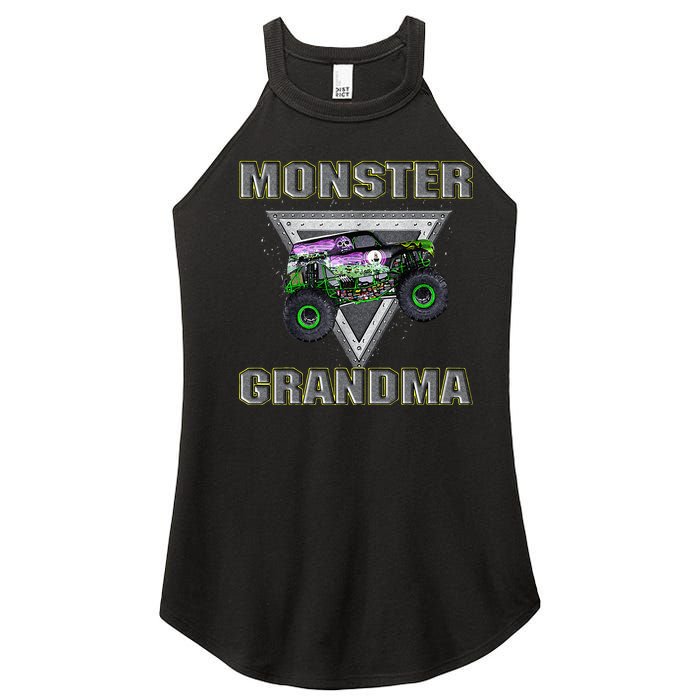 Monster Truck Grandma Monster Truck Are My Jam Truck Lovers Women's Perfect Tri Rocker Tank