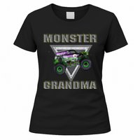 Monster Truck Grandma Monster Truck Are My Jam Truck Lovers Women's T-Shirt