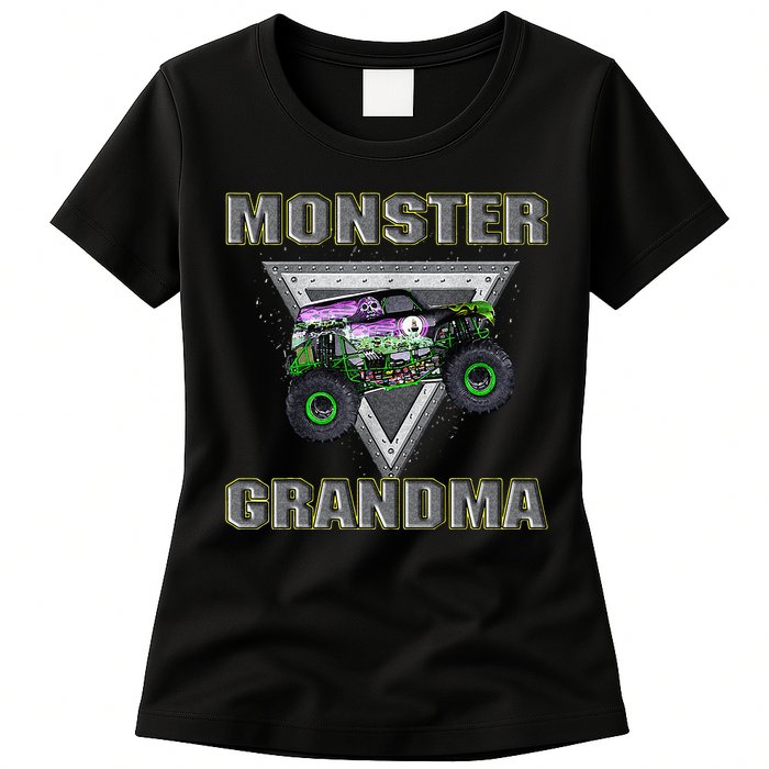 Monster Truck Grandma Monster Truck Are My Jam Truck Lovers Women's T-Shirt