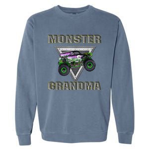 Monster Truck Grandma Monster Truck Are My Jam Truck Lovers Garment-Dyed Sweatshirt