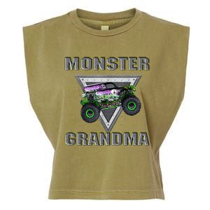 Monster Truck Grandma Monster Truck Are My Jam Truck Lovers Garment-Dyed Women's Muscle Tee