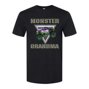 Monster Truck Grandma Monster Truck Are My Jam Truck Lovers Softstyle CVC T-Shirt