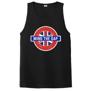 Mind The Gap Great London Vacation Tourist / Travel Gift PosiCharge Competitor Tank