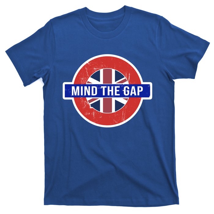 Mind The Gap Great London Vacation Tourist / Travel Gift T-Shirt