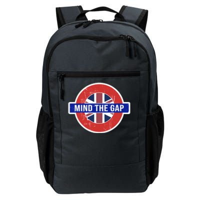 Mind The Gap Great London Vacation Tourist / Travel Gift Daily Commute Backpack