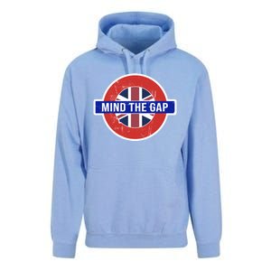 Mind The Gap Great London Vacation Tourist / Travel Gift Unisex Surf Hoodie