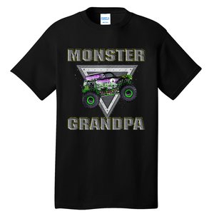 Monster Truck Grandpa Monster Truck Are My Jam Truck Lovers Tall T-Shirt